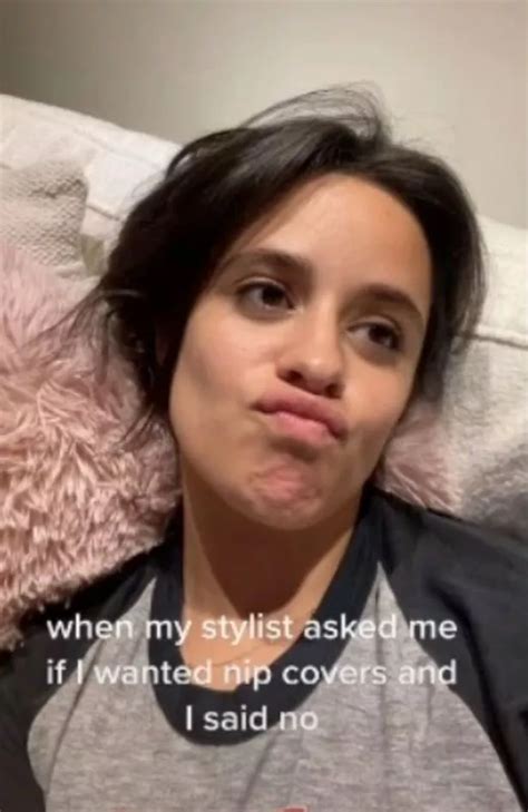 camila cabello nipple|Camila Cabello Made a TikTok About Her Nip Slip .